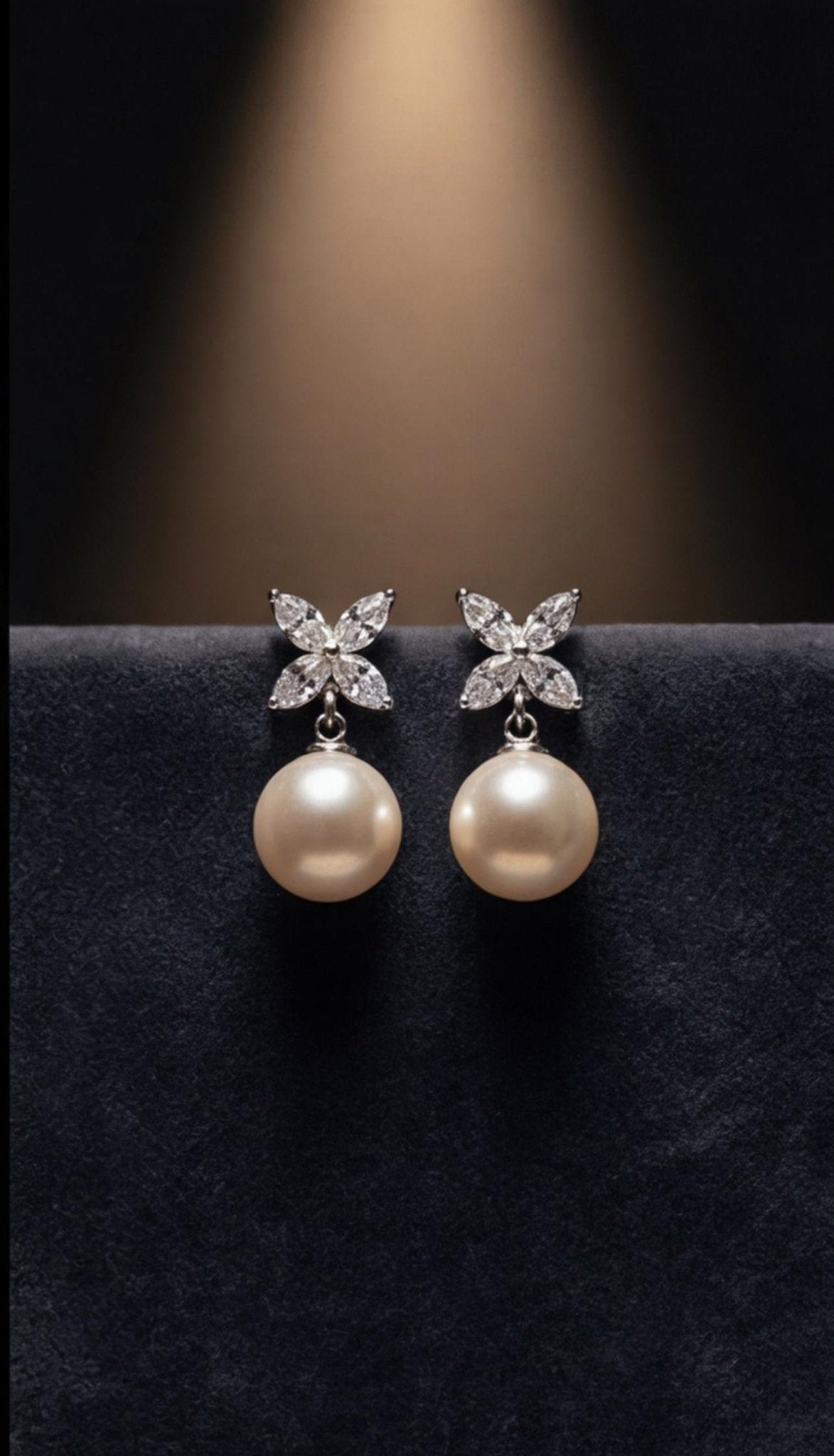 Pearl Blossom Earrings - HYZORA
