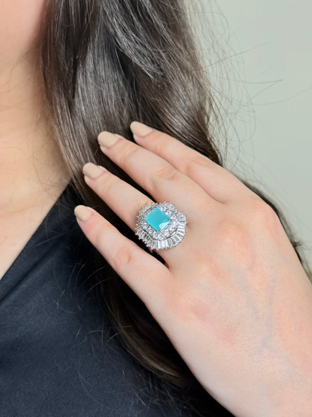 Ocean Whisper Ring - Adjustable