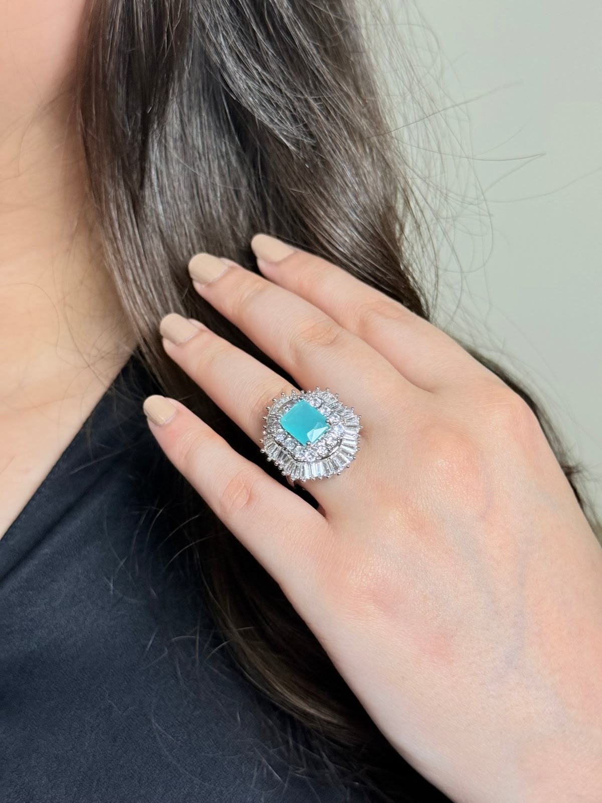 Ocean Whisper Ring - Adjustable