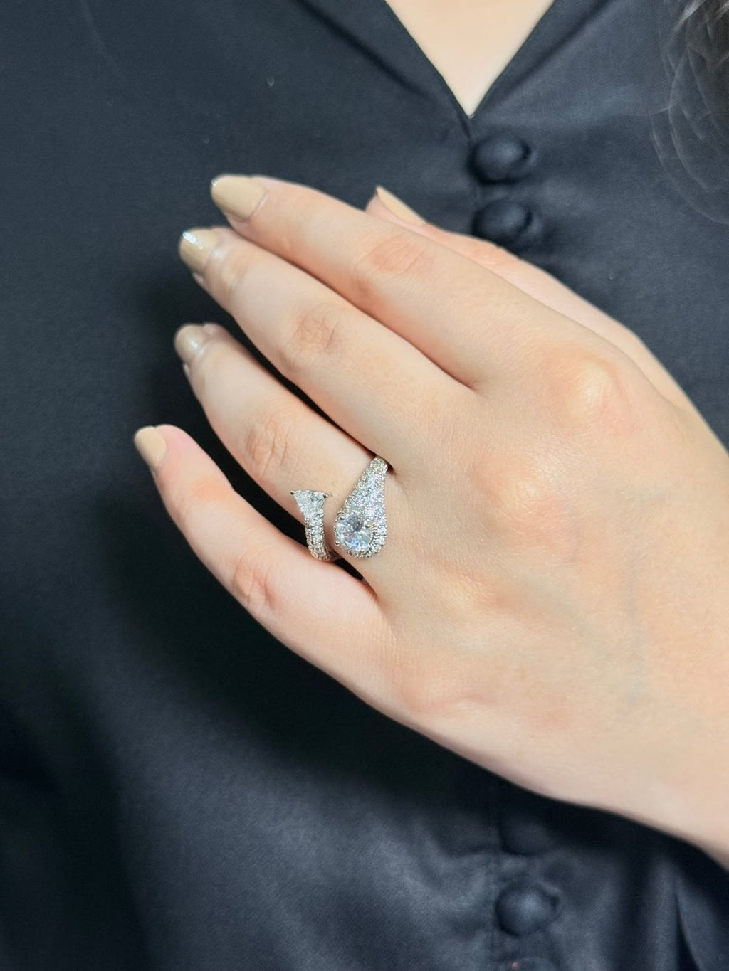 Prism Whisper Ring - Adjustable