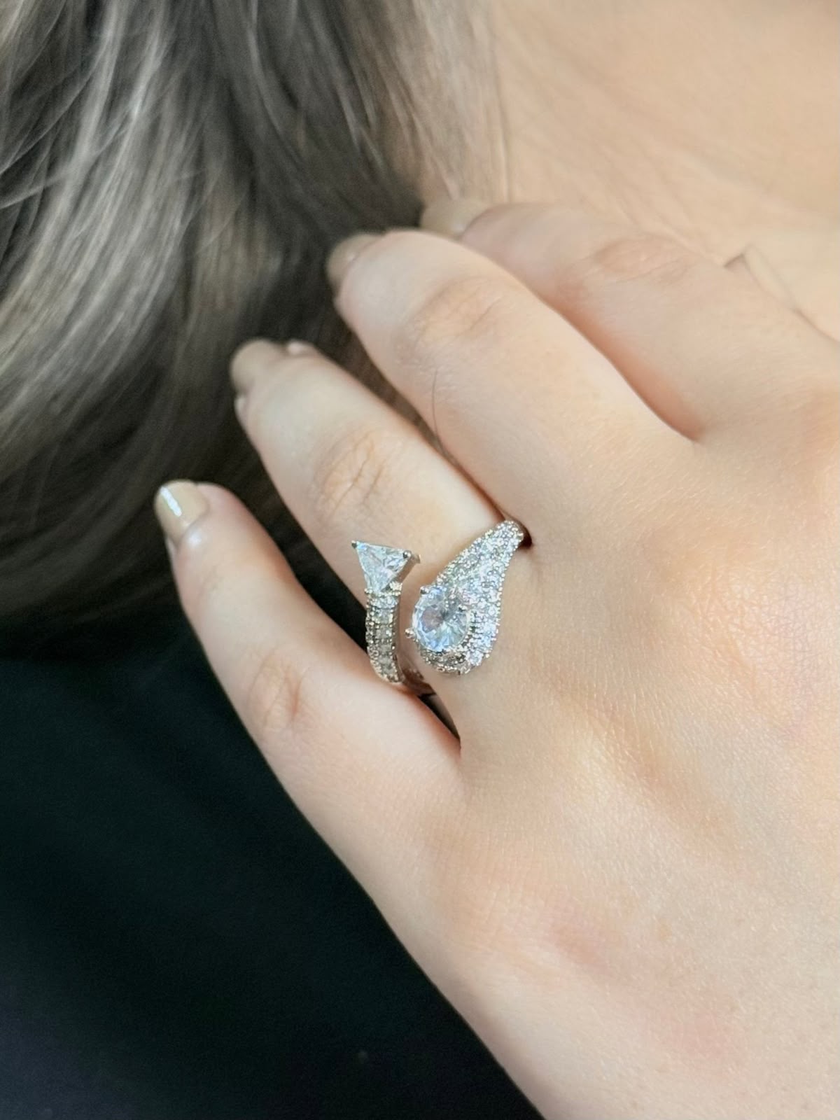 Prism Whisper Ring - Adjustable
