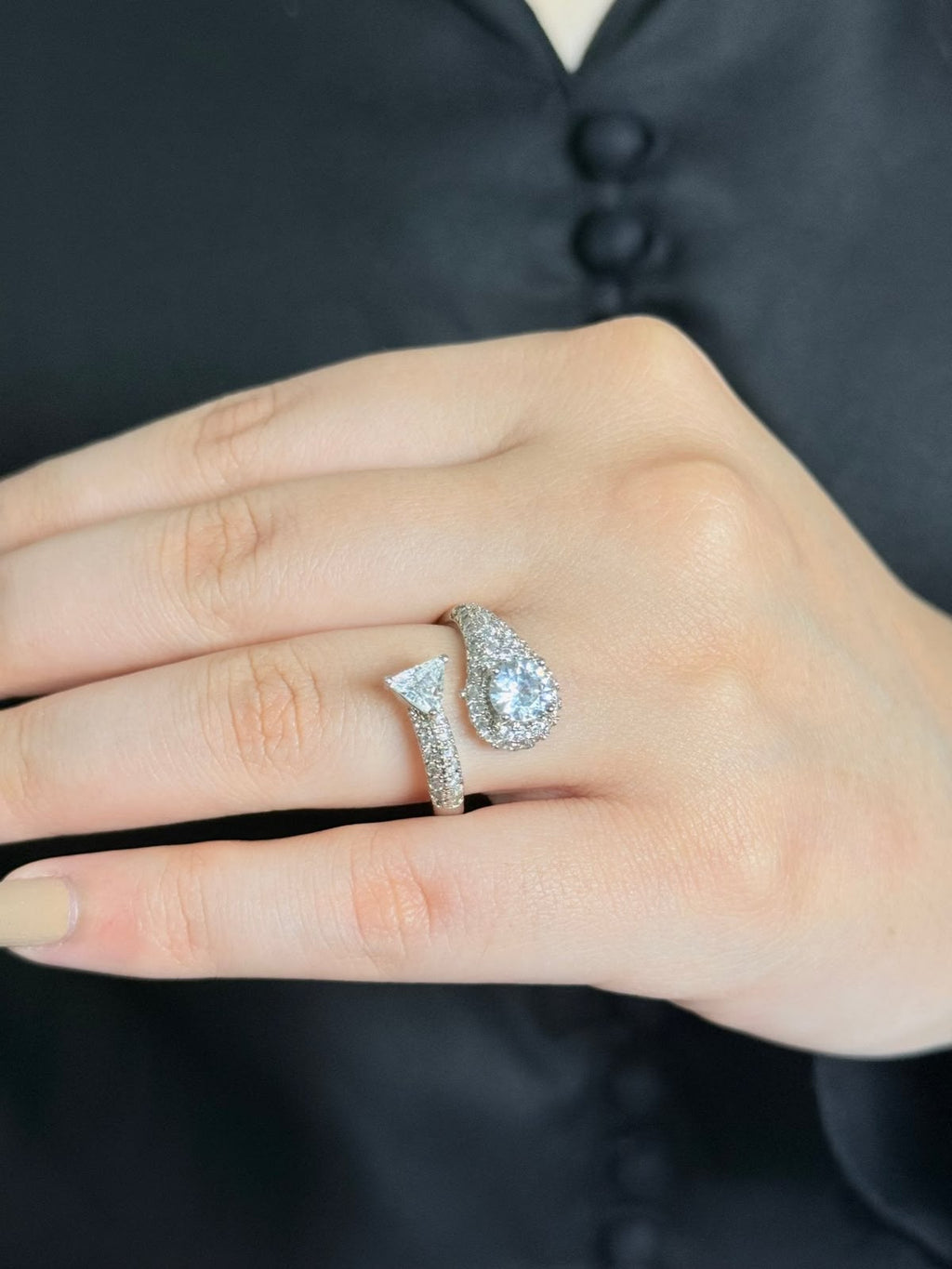Prism Whisper Ring - Adjustable