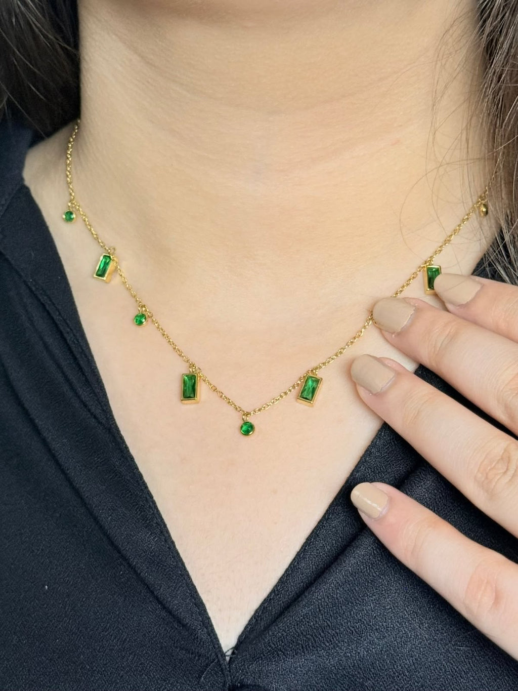 Emerald Regal Necklace