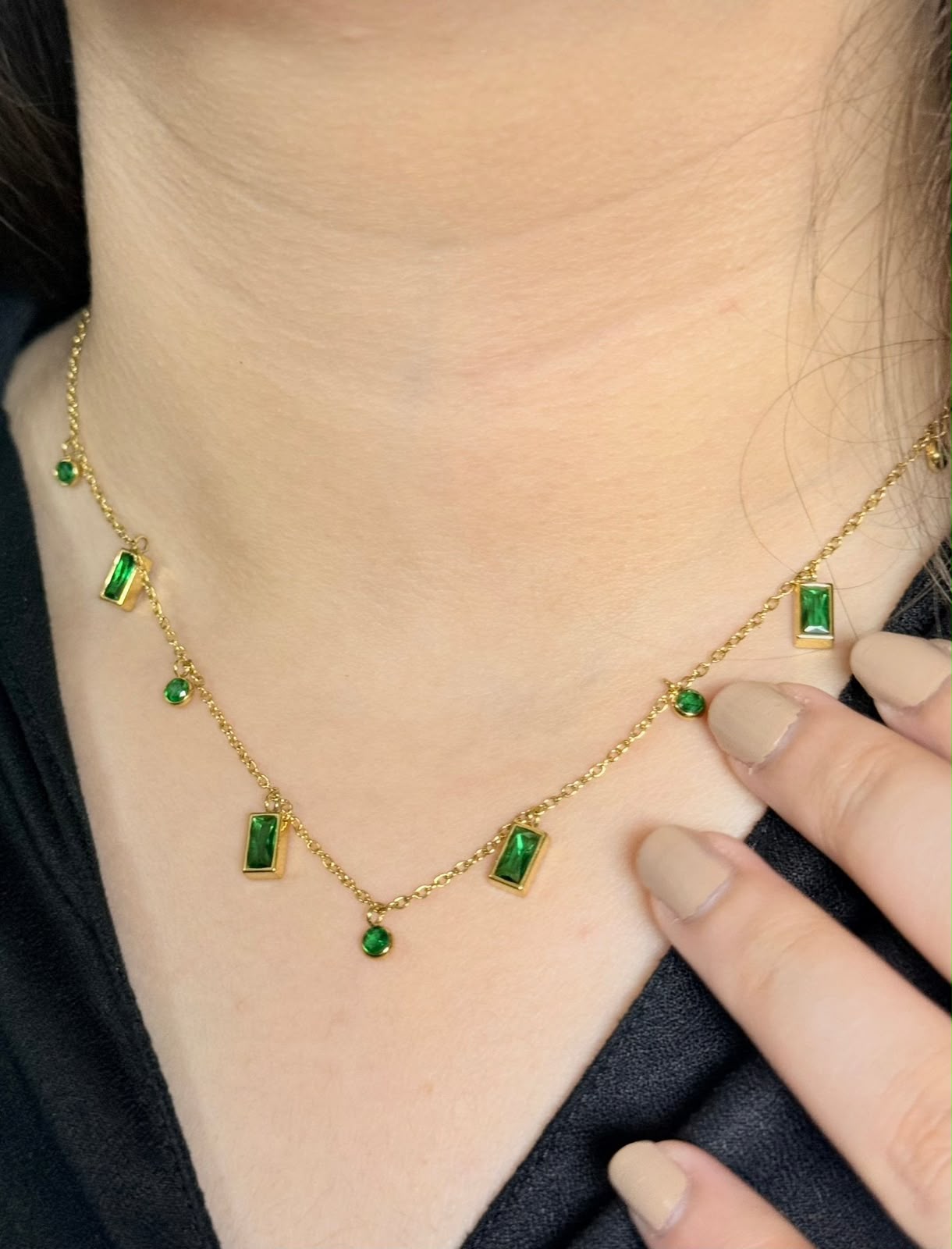 Emerald Regal Necklace