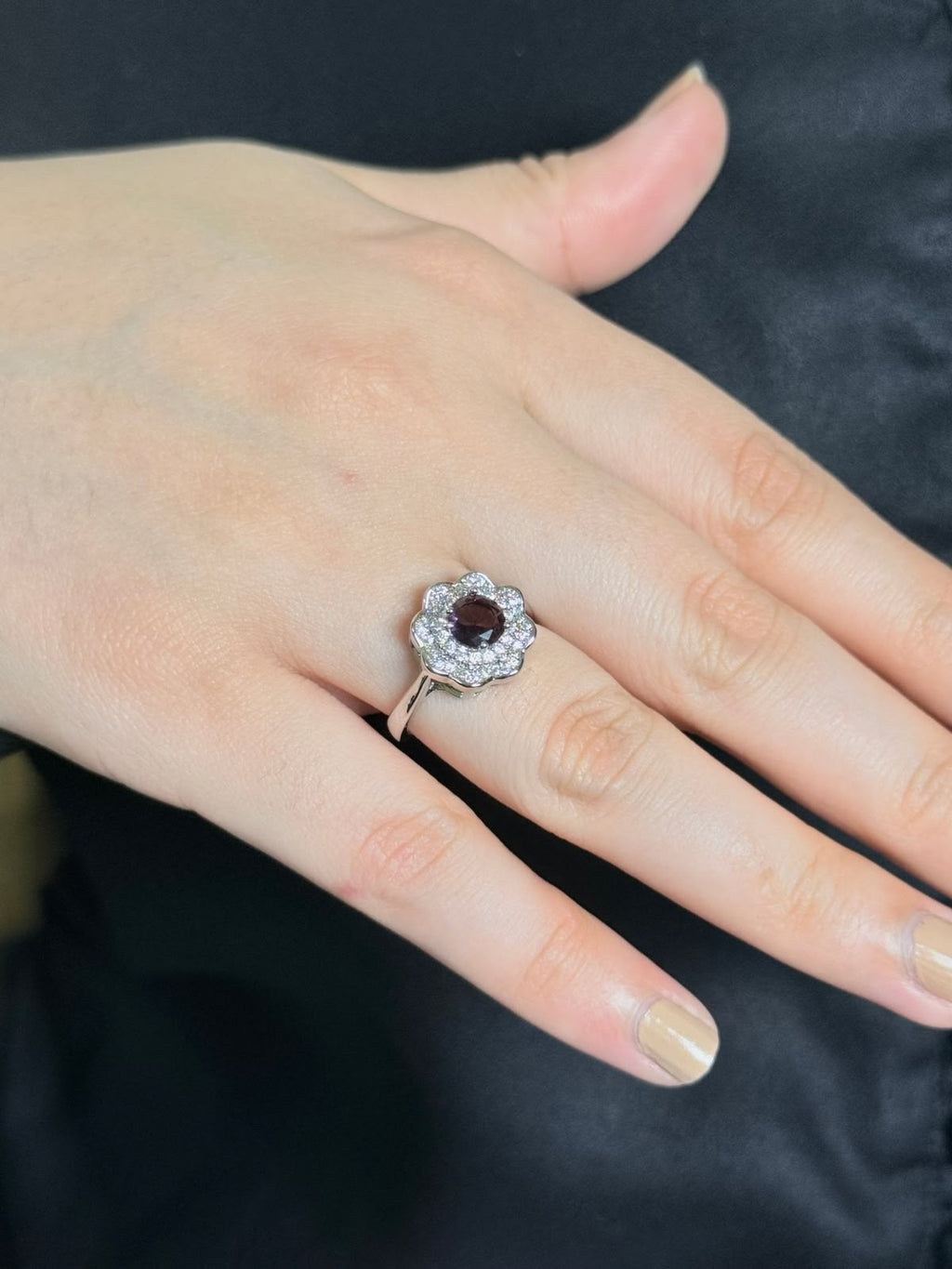 Majestic Violet Ring - Adjustable