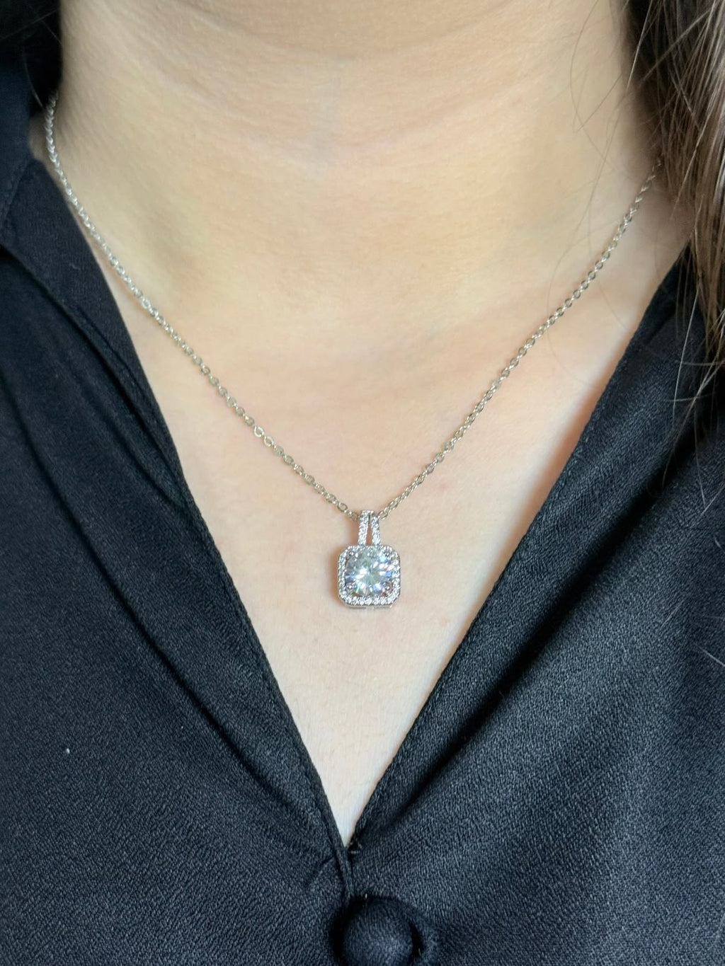 Celestial Crown Necklace (Silver)