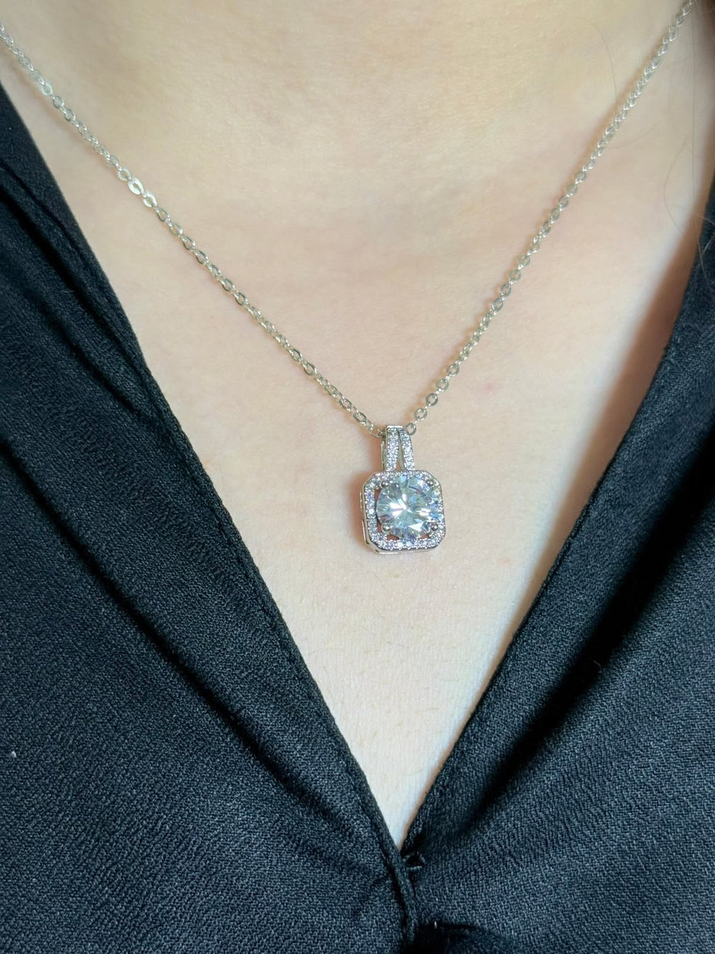 Celestial Crown Necklace (Silver)