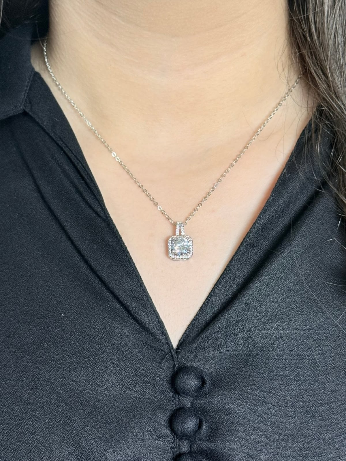 Celestial Crown Necklace (Silver)