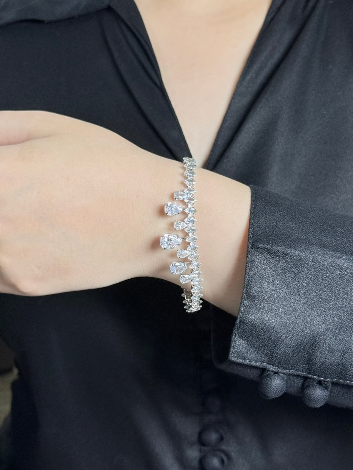 Crystal Veil Bracelet
