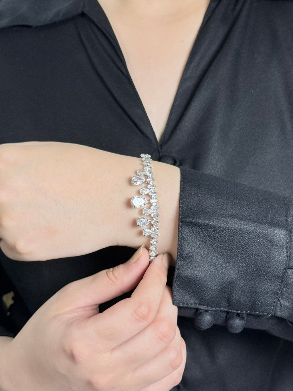 Crystal Veil Bracelet