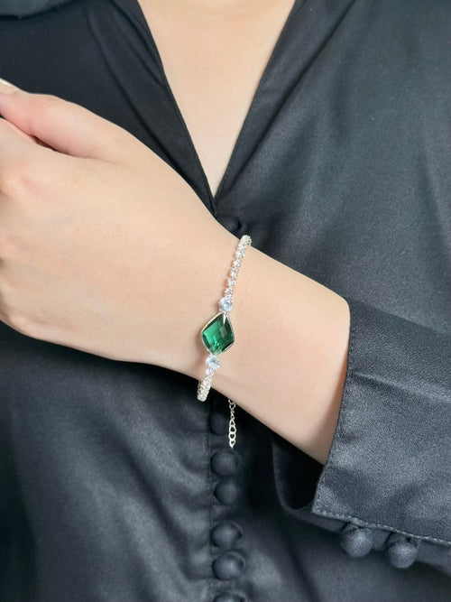 Celestial Emerald Bracelet