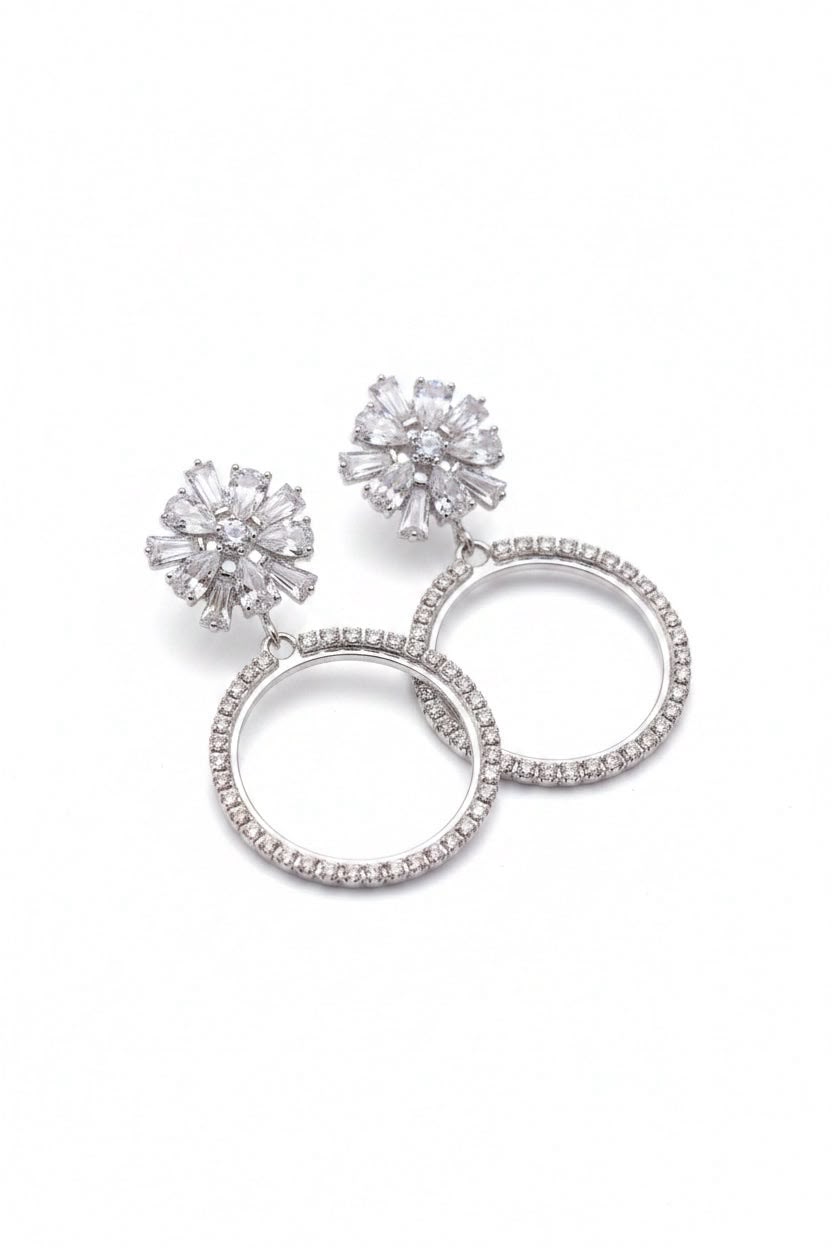Twilight Ensemble Earrings ( Silver )