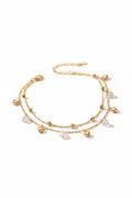 Golden Heart Anklet