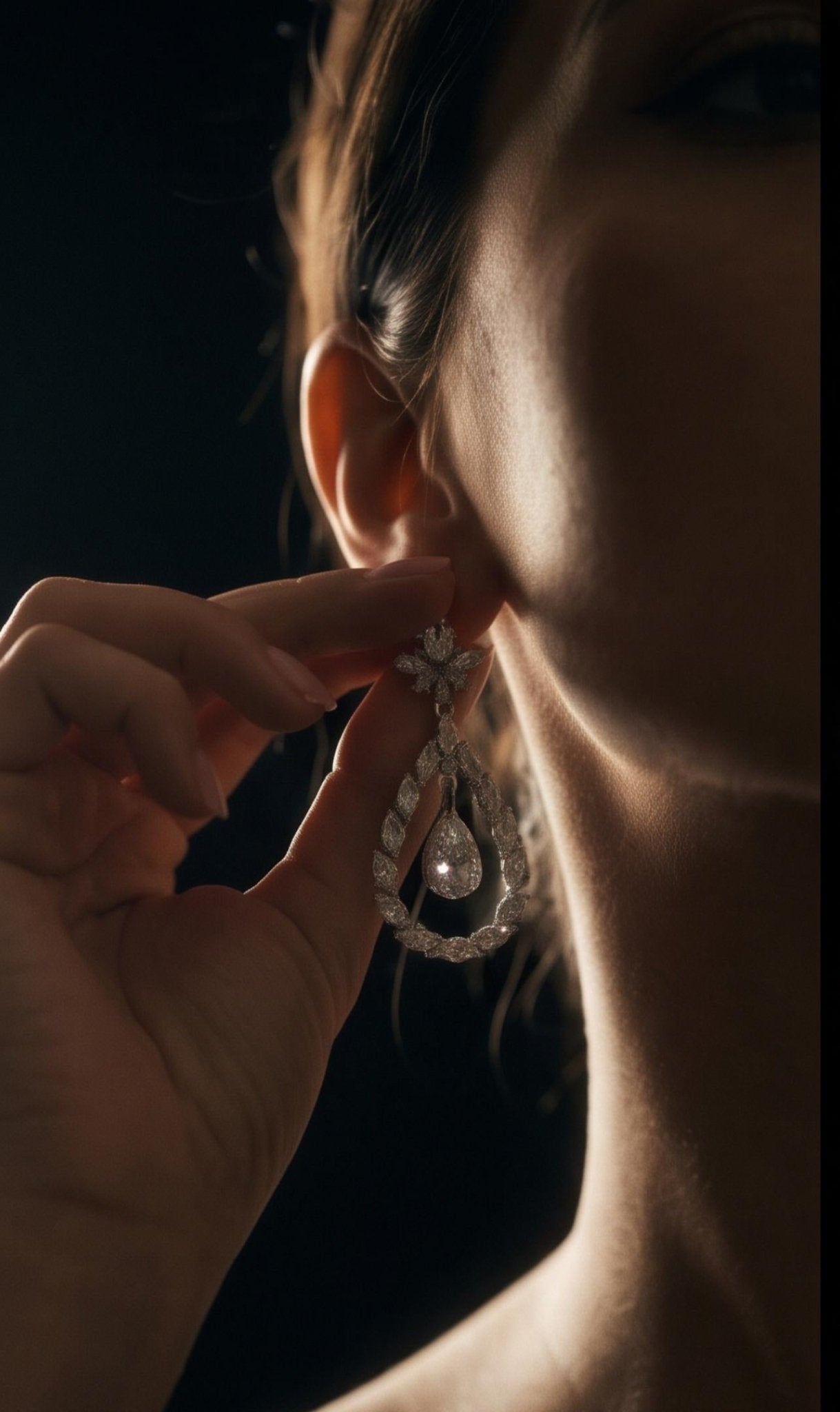 Crystal Reverie Earrings - HYZORA