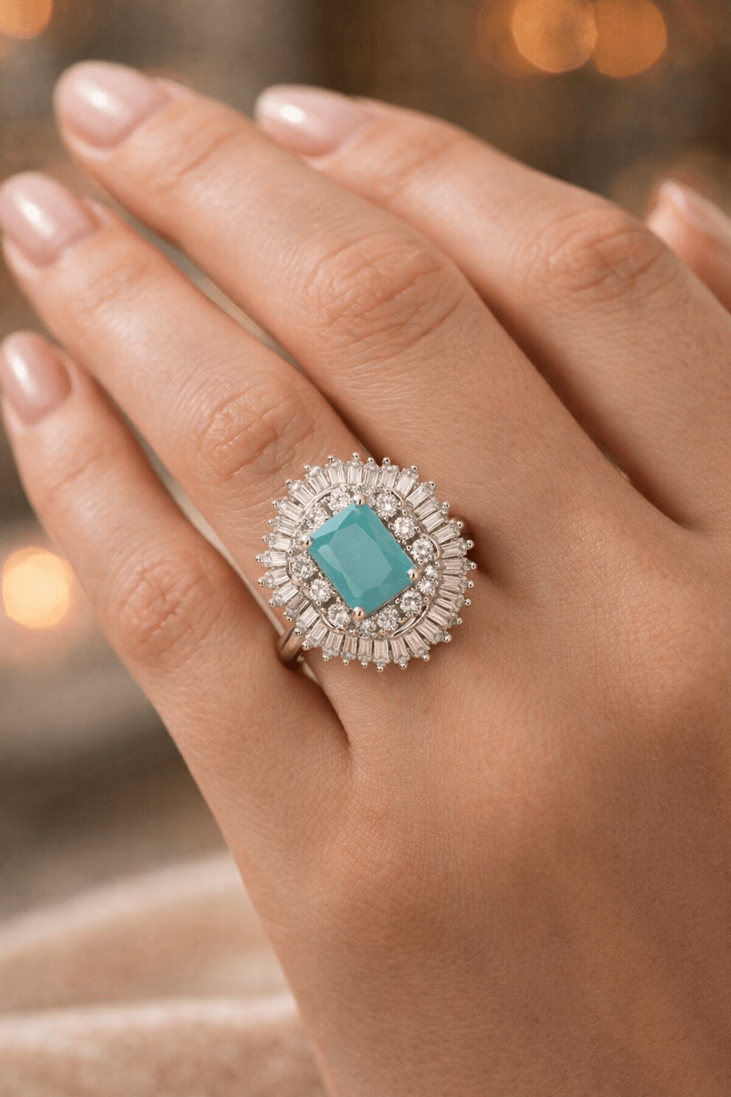 Ocean whisper ring - Adjustable - HYZORA