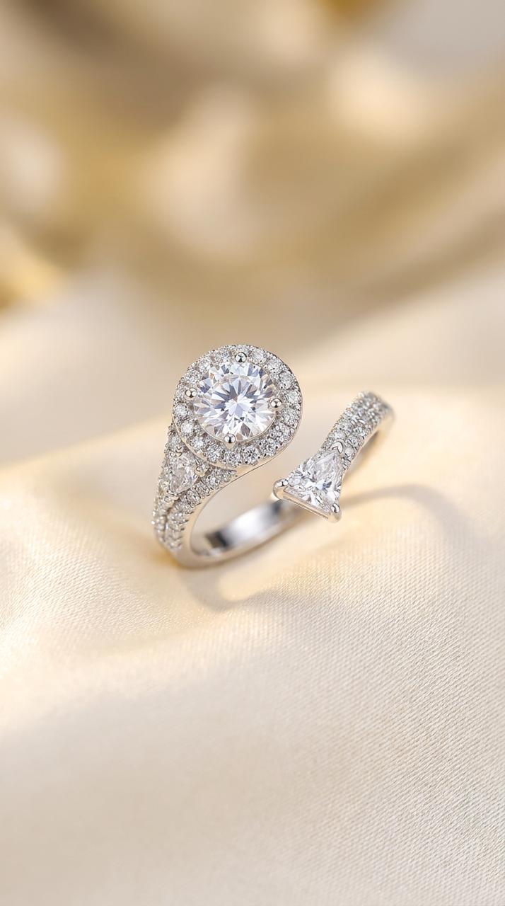 Prism Whisper Ring - Adjustable - HYZORA