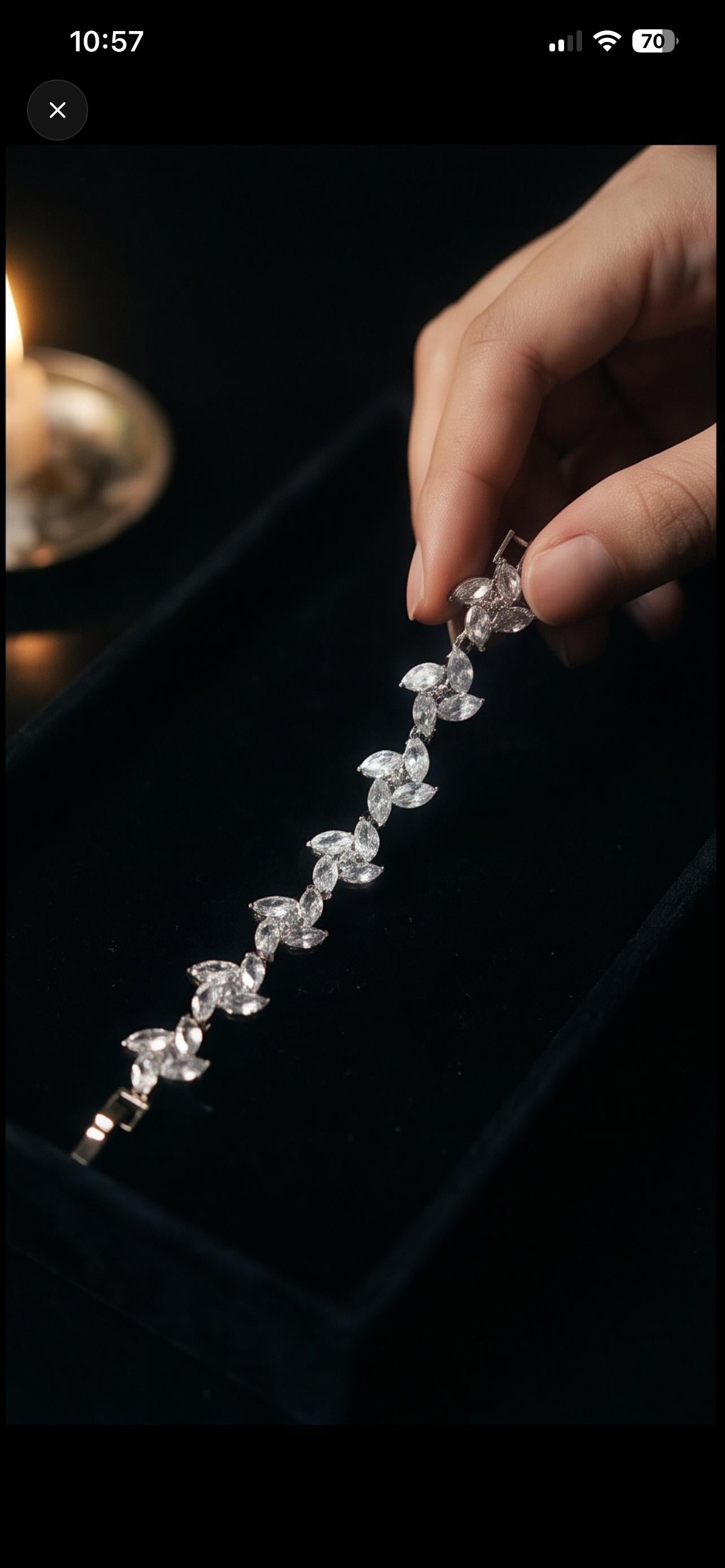 Eternal Flora Bracelet ( Silver ) - HYZORA