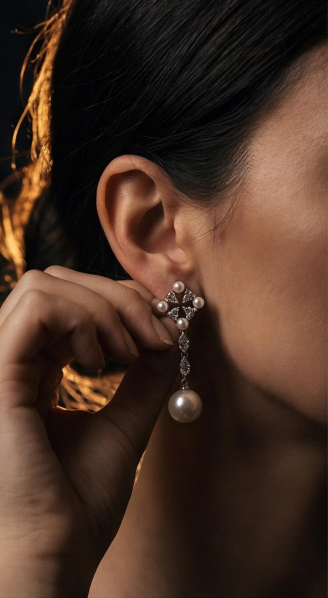 Serenade Pearls Earrings - HYZORA